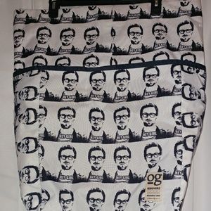 OG drawstring bag. Black and white. Likeanog.com.